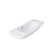 The Renovators Supply Inc. 9'' White Porcelain Rectangular Bathroom Sink with Overflow