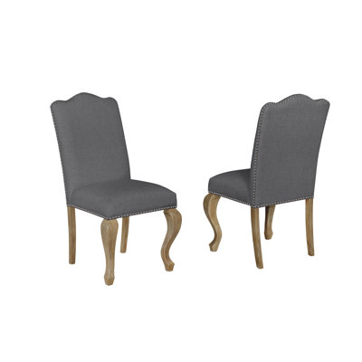 Mabrey 16.5'' H Linen Upholstered Side Chair
