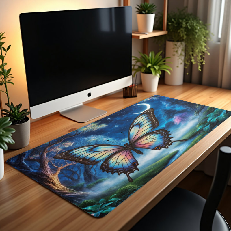 Polyester Desk Pad, 31.5x15.5