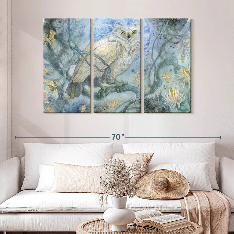 Brampt Night Wings II, 32" H x 50" W