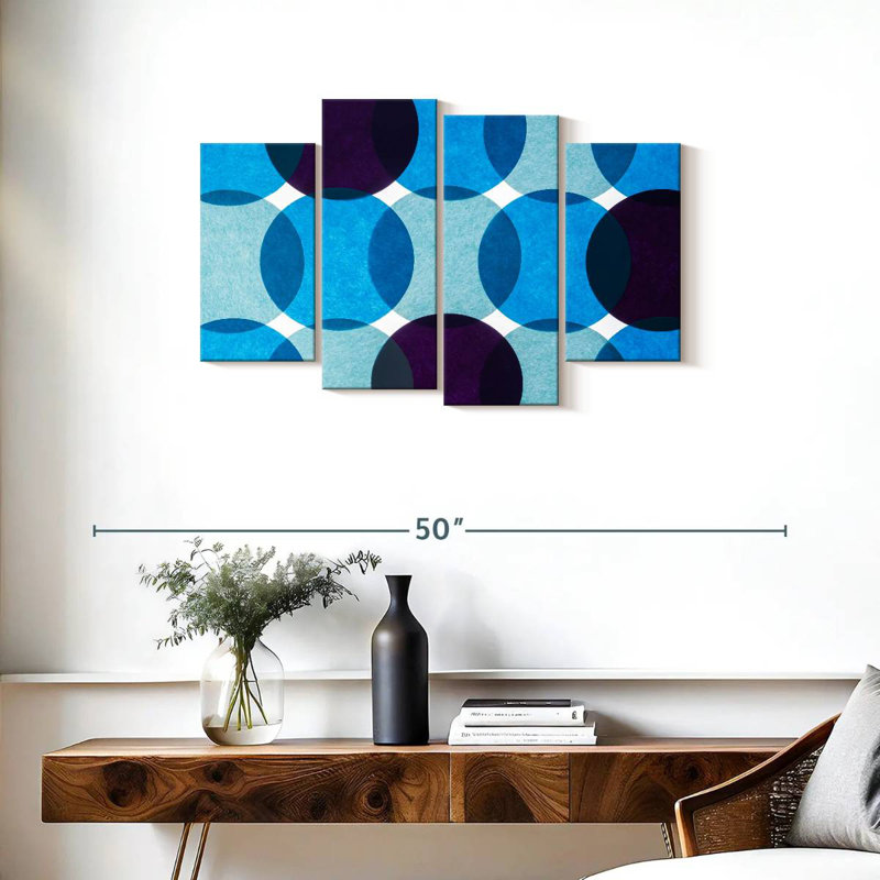 Avery Abstract Circle Paper, 22" H x 36" W