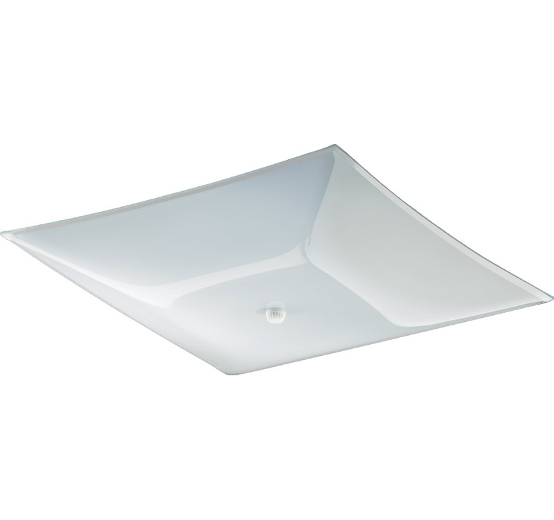 Brea Flush Mount, 5.75" H x 9.75" W x 9.75" D, Oiled Bronze