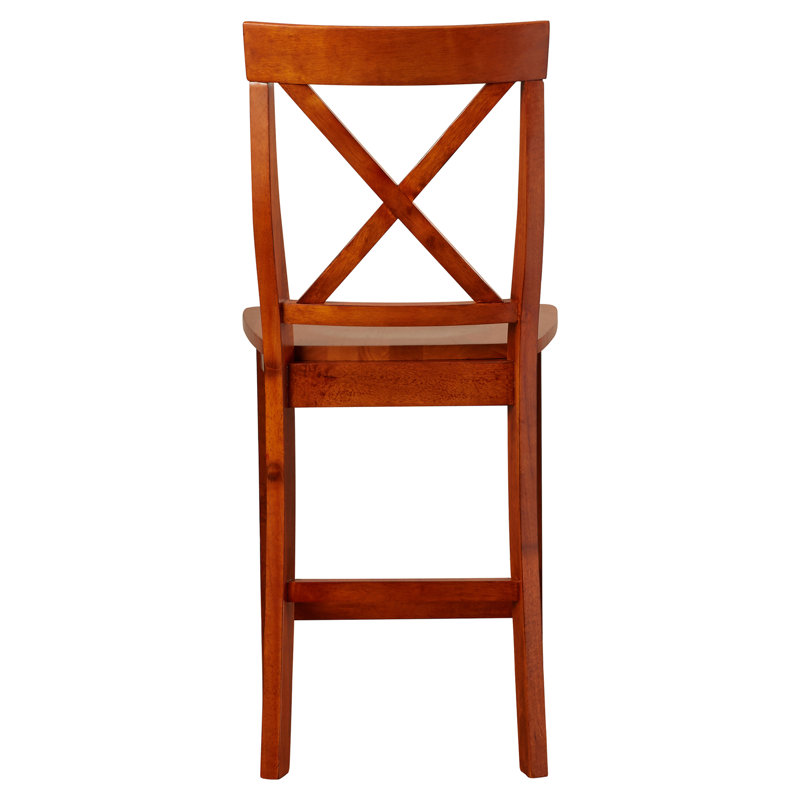Diamondback Solid Wood Counter Stool, Classic Cherry, Counter Stool (24" Seat Height)