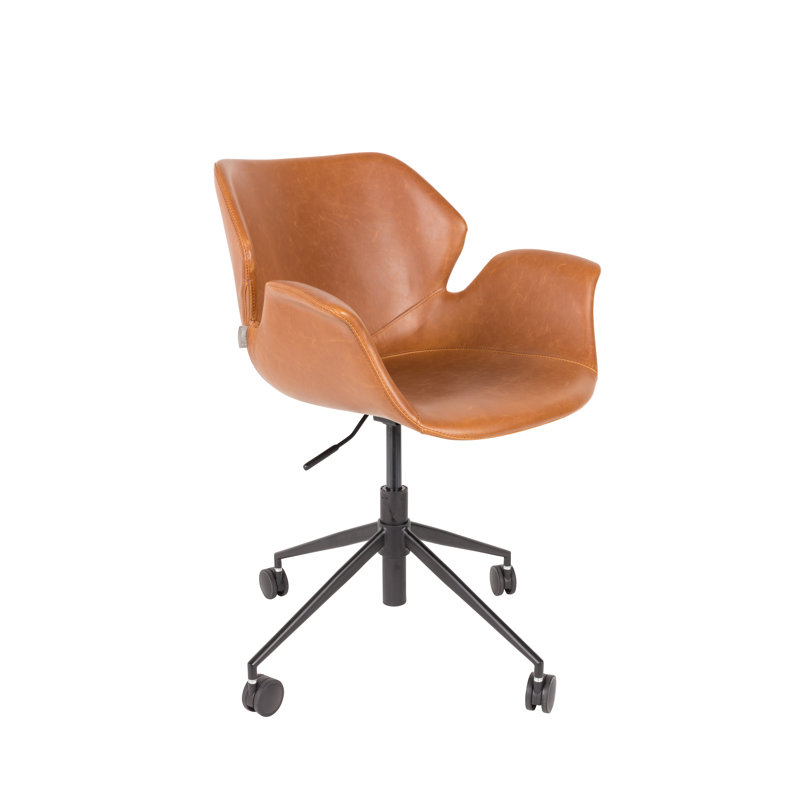 Nikki Task Chair, Brown