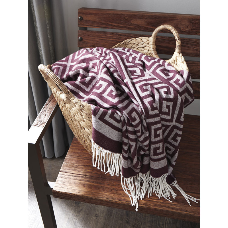 Anitra Throw, Plum