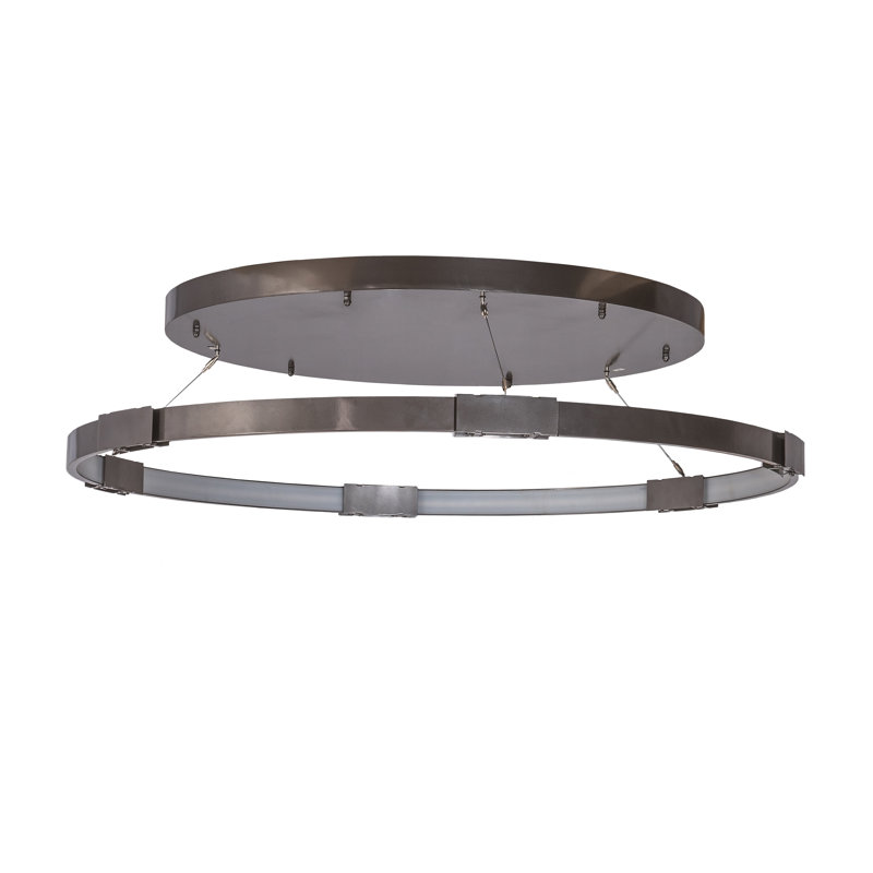 Dimmable Wagon Wheel Chandelier