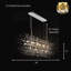 Lustre carré / rectangulaire pour îlot de cuisine Patrizi-1653298060