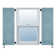 Trois panneaux égaux et deux panneaux à panneaux surélevés Atlantic