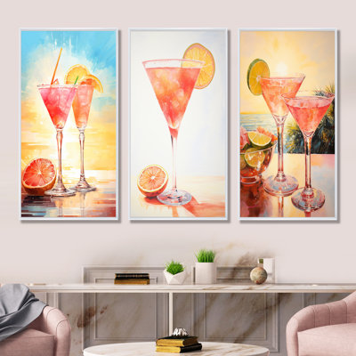 Daiquiri Dawn Cocktail Glass