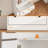 70.9'' H X 23.6'' W Standard Bookcase Cabinet with 2 Open Shelves and 3 Drawers-679389412