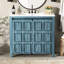 Organisateur de meuble-lavabo de salle de bain 36 po Retro Blue