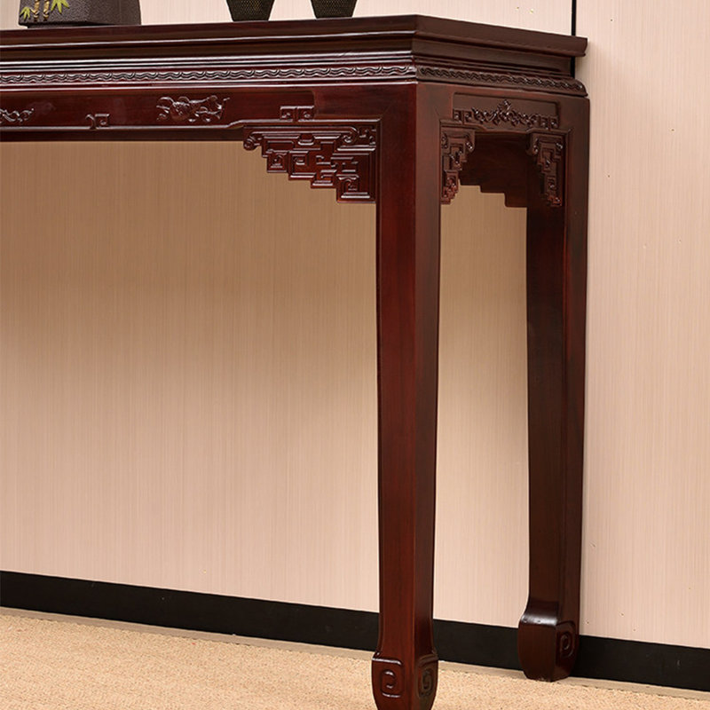 Console traditionnelle en bois massif, 31.5" H x 41.73" W x 15.75" D