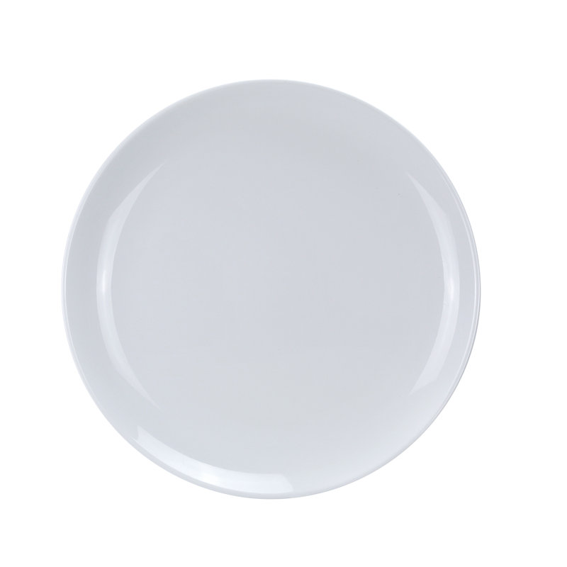 Plateau en mélamine à motif coupé, L 18 po x l 18 po x H 1,5 po