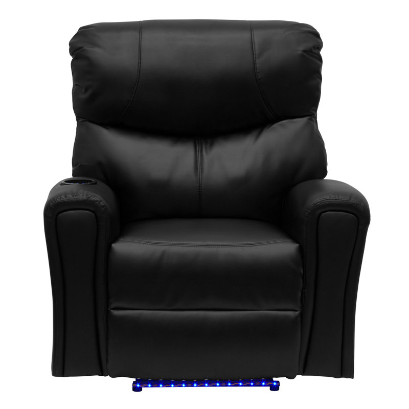 Faux Leather Massage Chair, Black