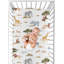 Drap-housse pour lit de bébé Jungle Animals par Sweet Jojo Designs