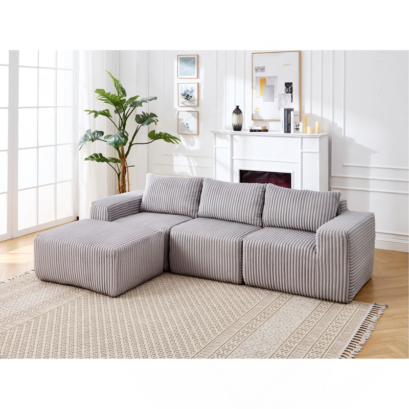Modern Minimalist Modular Sectional Sofa