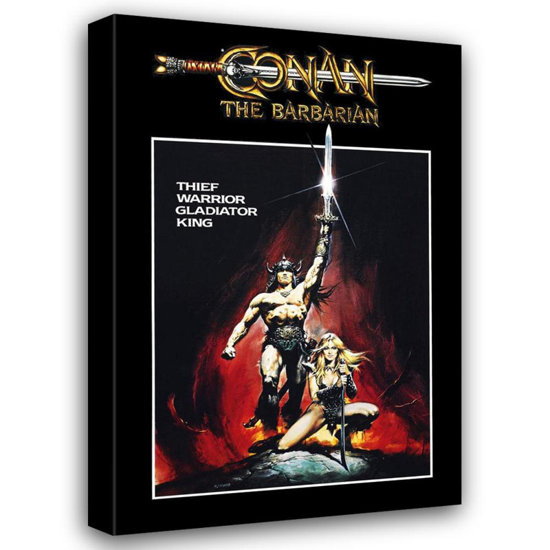 Conan le Barbare, H 18 po x l 12 po