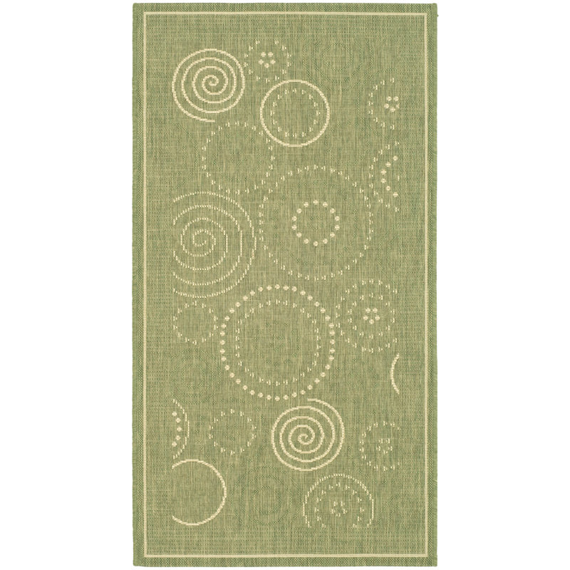 Herefordshire Performance Geometric Indoor/Outdoor Area Rug, Rectangle 2'7" x 5'