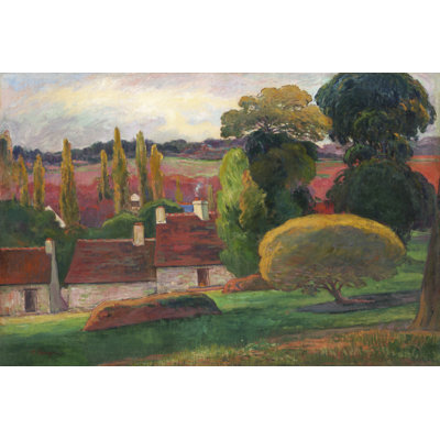 Klarel " A Farm In Brittany " by Paul Gauguin