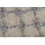 Tapis gris en laine tissé à la main Amauche-589449879
