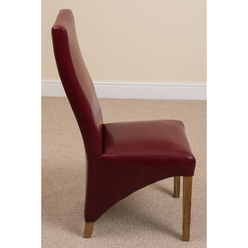 48cm H Upholstered Side Chair, Red