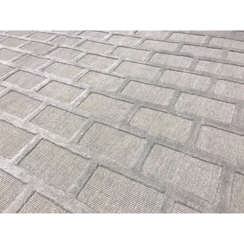 Wool Geometric Area Rug