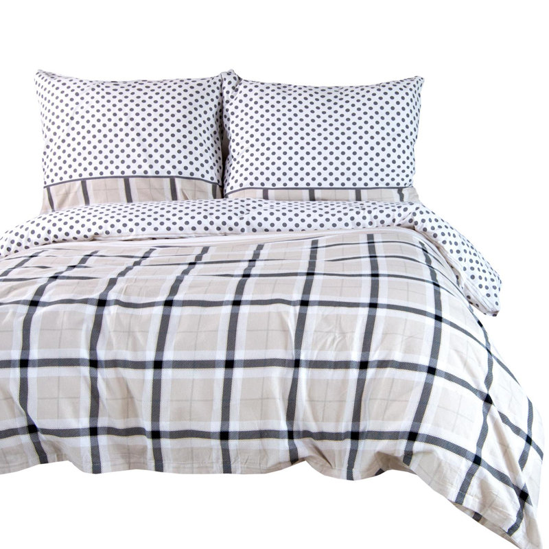Cotton Duvet Cover Set with Pillow Shams