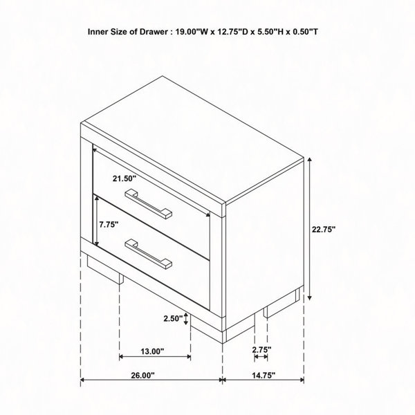 Dimensions du produit
