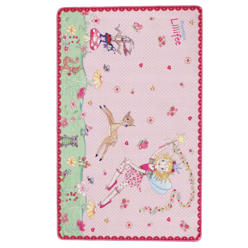 Princess Lillifee Pink Area Rug