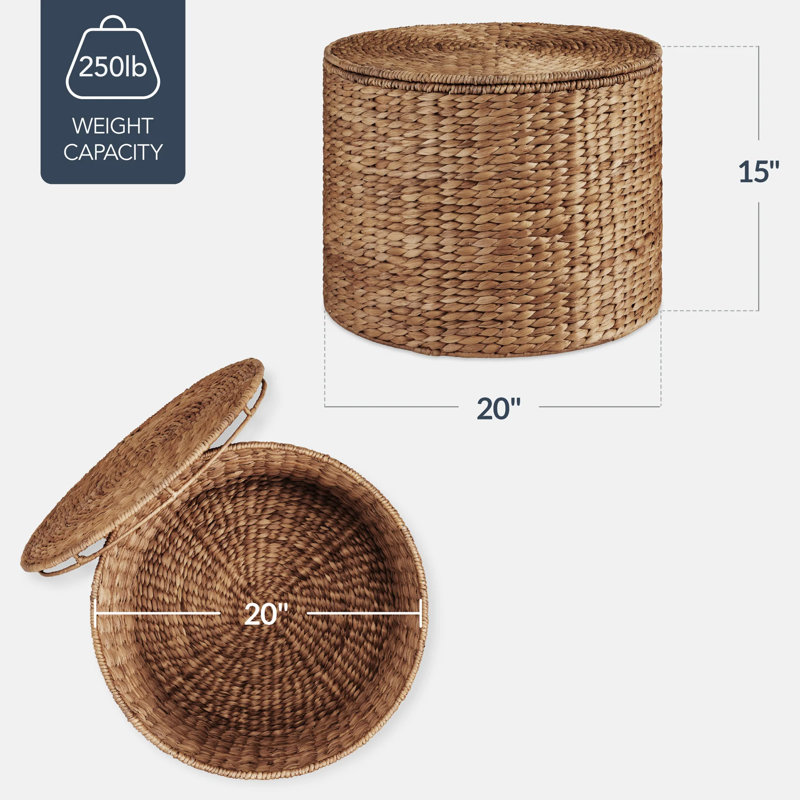 Large Round Storage, Chestnut