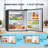 COWSAR 1.4 Cubic Feet Portable Freestanding Mini Fridge With Freezer, Reversible Door-99693156