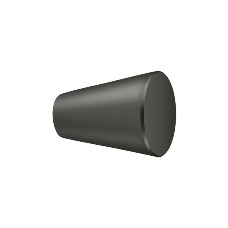 Conical Knob, Black, 1"