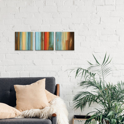 Flow I by Max Hansen - Wrapped Canvas Panoramic Painting
