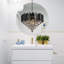 Lustre à 10 lumières avec cristal Osose