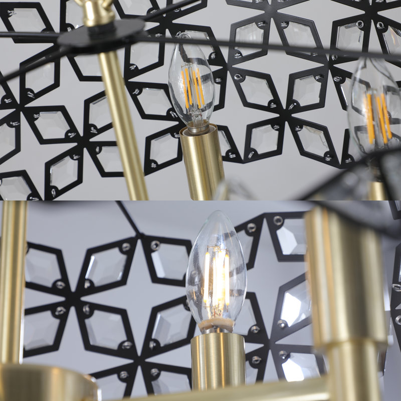 Lustre tambour 5 lumières Orri
