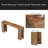 Wood Entryway Table,Console Table,Side Table-1571857559