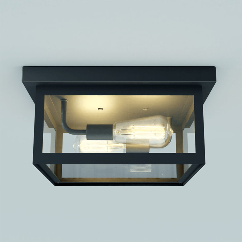 Plafonnier d'extérieur 2 lumières