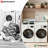 Hdpe Washer Dryer Countertop With 2-tier Shelf, 54" Wide Laundry Machine Topper With 2 Hooks & Non-slip Pads For Laundry Room Organization-121439184