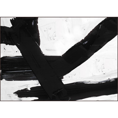 Untitled Black and White 2 Painting Canvas