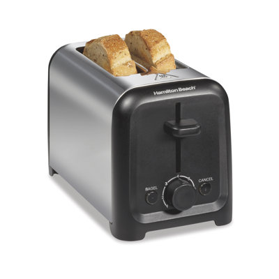 Hamilton Beach Compact 2 Slice Toaster With Wide Slots