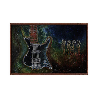 Rockn Roll #1 by Heather Offord - Painting on Canvas