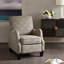 Fauteuil inclinable par pression