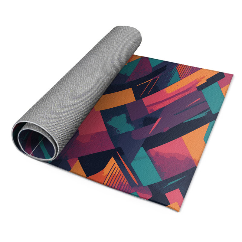 Radiant Layers Indoor And Outdoor Area Rug, Rectangle 2' x 3'