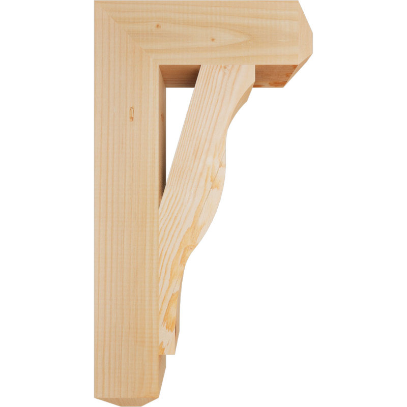 Support pour artisan Funston, Sapin de Douglas, Lisse, H 26 po x l 3,5 po x P 14 po