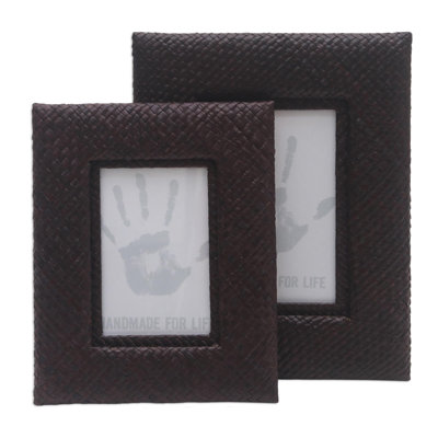 Kirklin Glass Embossed Picture Frame