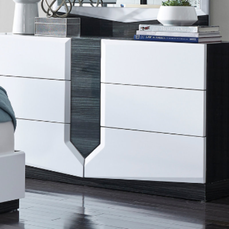 Commode blanche VIOS ZEBRA HG (commode)