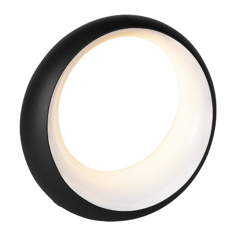 Hoopik LED Outdoor Table Lamp, Liquorice