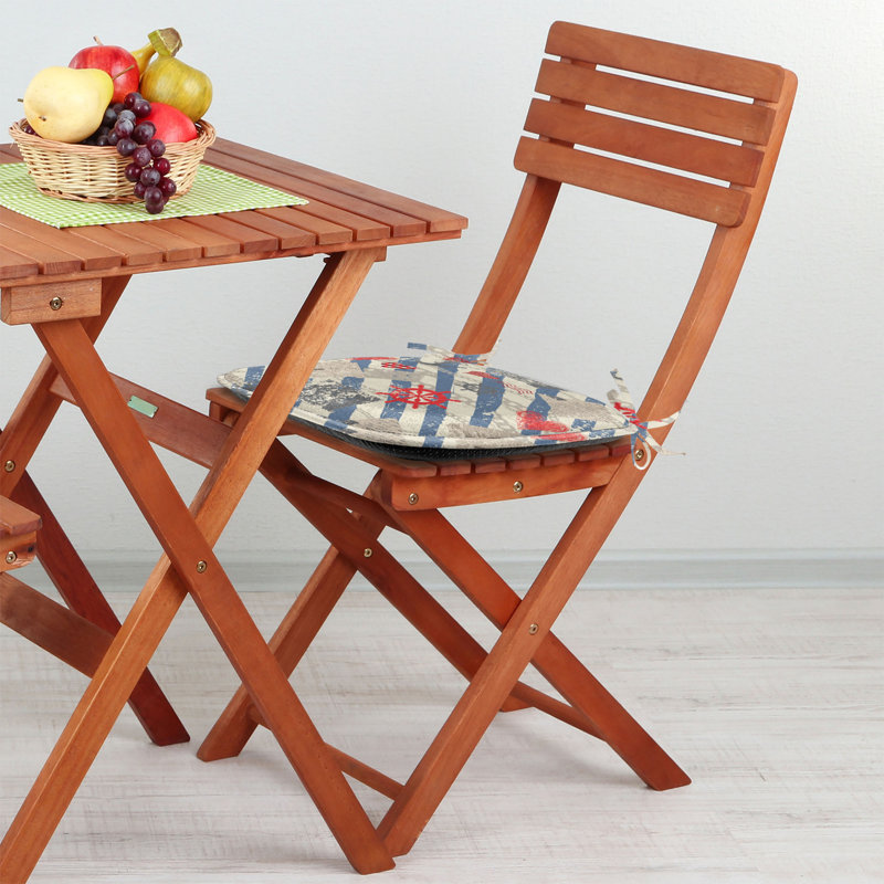 Nautical Chair Pad Cushion