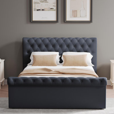 Upholstered Ottoman Bed