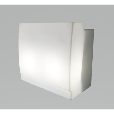 Kandyce 48" Illuminated Outdoor Bar Counter